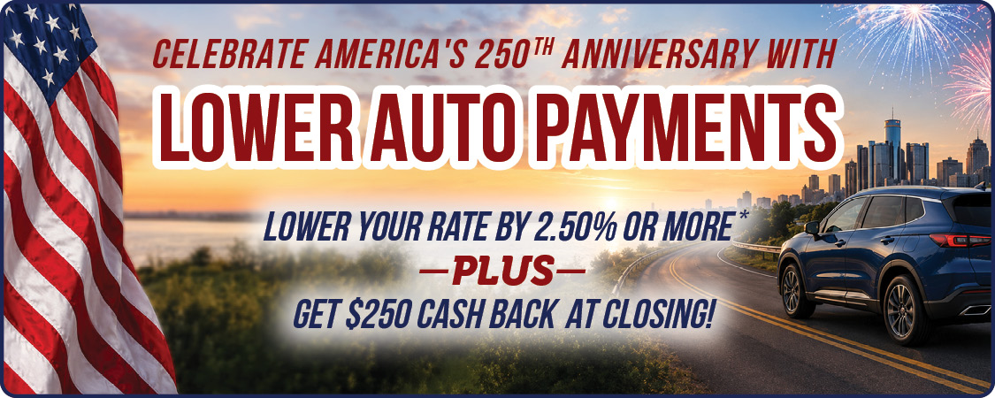 Celebrate America's 250th Anniversary with Lower Auto Payments